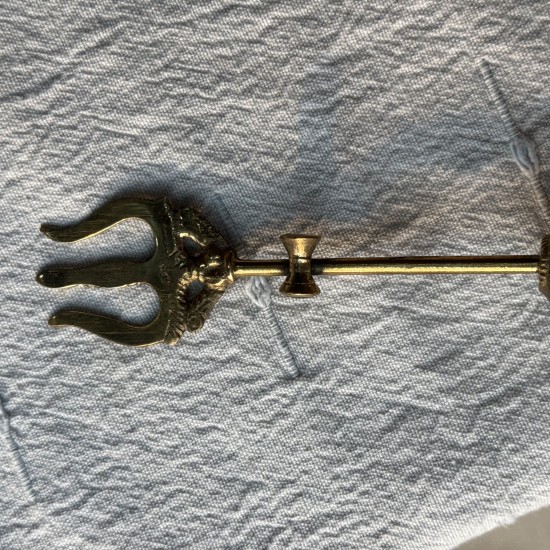 Brass trishul