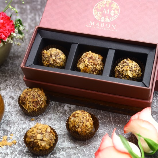 Luxury Chocolate Bonbons (Box of 3)